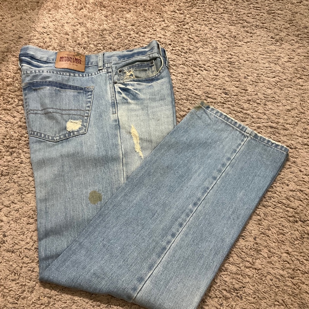 Vintage Mossimo Supply CO. Authentic Quality Premium Distressed Jeans